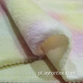 Tecido de lã de bunny tie-dye